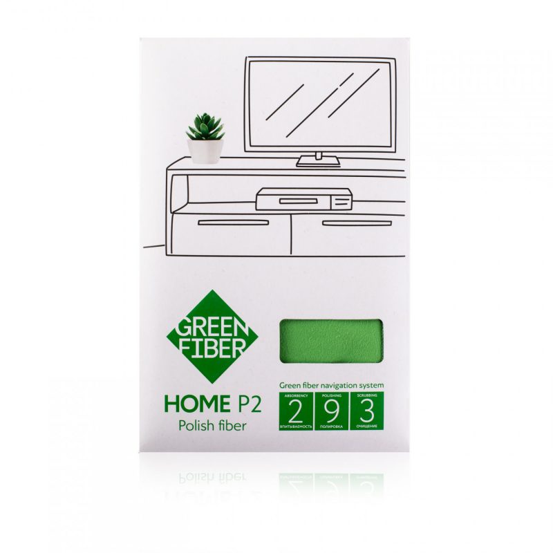 Green Fiber HOME P2, Файбер полирующий, зеленый