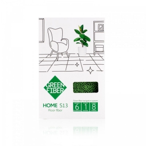 Green Fiber HOME S13, Файбер Твист для пола, зеленый