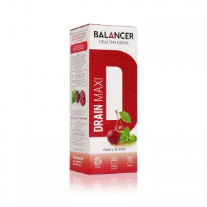 Balancer. Концентрат сухой Дрейн Макси со вкусом «Вишня-мята», 10 шт.